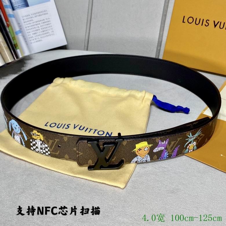 LV Belt 40mmX95-125CM 7D (955)